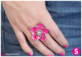 Paparazzi "Hey, Bud! - Pink" ring Paparazzi Jewelry