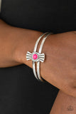 Paparazzi VINTAGE VAULT "Adobe Sunset" Pink Bracelet Paparazzi Jewelry