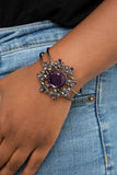 Paparazzi "Elaborate Elegance" Purple Bracelet Paparazzi Jewelry