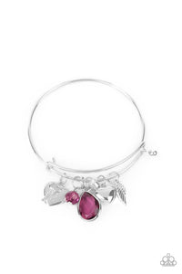 Paparazzi VINTAGE VAULT "HEART of Bold" Purple Bracelet Paparazzi Jewelry