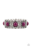 Paparazzi VINTAGE VAULT "Victorian Dream" Purple Bracelet Paparazzi Jewelry