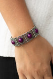 Paparazzi VINTAGE VAULT "Victorian Dream" Purple Bracelet Paparazzi Jewelry