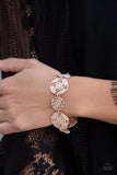 Paparazzi "Modestly Malibu" Rose Gold Bracelet Paparazzi Jewelry