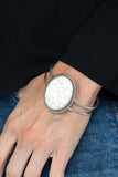 Paparazzi "Colorado Canyoner" White Bracelet Paparazzi Jewelry