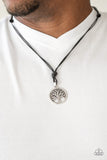 Paparazzi "Rural Roots" Silver Unisex Necklace Paparazzi Jewelry