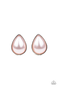 Paparazzi "Sheer Enough" Pink Post Earrings Paparazzi Jewelry