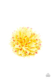 Paparazzi "Bloom Boom" Yellow Hair Clip Paparazzi Jewelry