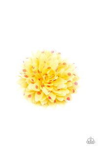 Paparazzi "Bloom Boom" Yellow Hair Clip Paparazzi Jewelry