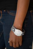 Paparazzi "Better Recognize" Silver Wrap Bracelet Paparazzi Jewelry