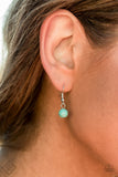 Paparazzi "Sandstone Oasis" FASHION FIX Blue Necklace & Earring Set Paparazzi Jewelry