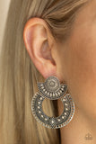 Paparazzi "Texture Takeover" Silver Post Earrings Paparazzi Jewelry