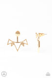 Paparazzi "Like A Flash" Gold Post Earrings Paparazzi Jewelry