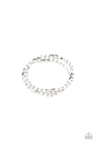Paparazzi "Micro Magic" White Bracelet Paparazzi Jewelry