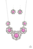 Paparazzi "Santa Fe Hills" Purple Necklace & Earring Set Paparazzi Jewelry