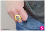 Paparazzi "A Sparkling Sensation" Yellow Ring Paparazzi Jewelry