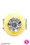 Paparazzi "A Sparkling Sensation" Yellow Ring Paparazzi Jewelry