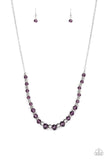 Paparazzi "Stratosphere Sparkle" Purple Necklace & Earring Set Paparazzi Jewelry