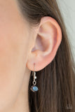 Paparazzi "Stratosphere Sparkle" Blue Necklace & Earring Set Paparazzi Jewelry