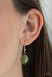 Paparazzi "Prismatic Paradise" Green Necklace & Earring Set Paparazzi Jewelry