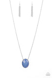 Paparazzi "Intensely Illuminated" Blue Necklace & Earring Set Paparazzi Jewelry