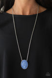 Paparazzi "Intensely Illuminated" Blue Necklace & Earring Set Paparazzi Jewelry