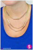 Paparazzi "The Long and Short Of It - Green" necklace Paparazzi Jewelry