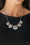 Paparazzi "Solar Beam" Pink Necklace & Earring Set Paparazzi Jewelry