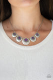 Paparazzi "Solar Beam" Purple Necklace & Earring Set Paparazzi Jewelry