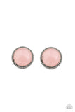 Paparazzi "Desert Dew" Pink Post Earrings Paparazzi Jewelry