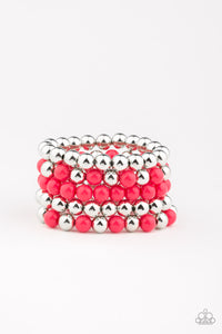 Paparazzi "Pop-YOU-lar Culture" Pink Bracelet Paparazzi Jewelry