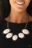 Paparazzi "Prairie Goddess" Copper Necklace & Earring Set Paparazzi Jewelry