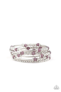 Paparazzi "Colorful Charisma" Purple Bracelet Paparazzi Jewelry