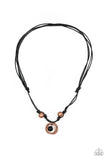 Paparazzi "Rural Ringleader" Copper Mens Necklace Unisex Paparazzi Jewelry