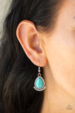 Paparazzi "Desert Artisan" Blue Necklace & Earring Set Paparazzi Jewelry