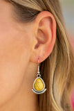 Paparazzi "Desert Artisan" Yellow Necklace & Earring Set Paparazzi Jewelry
