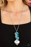 Paparazzi "Beach Buzz" Blue Necklace & Earring Set Paparazzi Jewelry