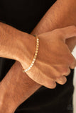 Paparazzi "Boxing Champ" Gold Urban Mens Bracelet Paparazzi Jewelry