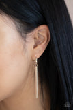Paparazzi "Teardrop Timelessness" Rose Gold Necklace & Earring Set Paparazzi Jewelry