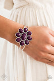 Paparazzi "Petal Persuasion" FASHION FIX Purple Bracelet Paparazzi Jewelry