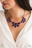 Paparazzi "Flair Affair" FASHION FIX Purple Necklace & Earring Set Paparazzi Jewelry