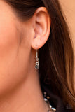 Paparazzi "Urban District" FASHION FIX Silver Necklace & Earring Set Paparazzi Jewelry