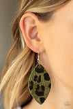 Paparazzi "GRR-irl Power!" Green Earrings Paparazzi Jewelry