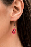 Paparazzi "Beach Buzz" FASHION FIX Pink Necklace & Earring Set Paparazzi Jewelry