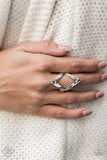 Paparazzi "Point Out The Obvious" Silver FASHION FIX Ring Paparazzi Jewelry