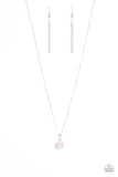 Paparazzi "Turn On The Charm" Pink Necklace & Earring Set Paparazzi Jewelry