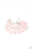 Paparazzi "Total PEARL-fection" Pink Bracelet Paparazzi Jewelry