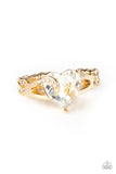 Paparazzi "Romantic Reverie" Gold Ring Paparazzi Jewelry