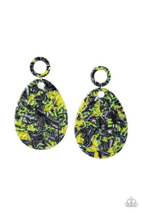 Paparazzi "Retro-politan" Multicolor Earrings Paparazzi Jewelry