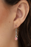 Paparazzi "Cupid Charm" Pink Necklace & Earring Set Paparazzi Jewelry