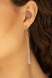 Paparazzi "Heartbeat Bling" White Necklace & Earring Set Paparazzi Jewelry